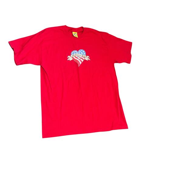 Big Dogs All American Girl Tee Textured design women's size Large - Picture 1 of 6
